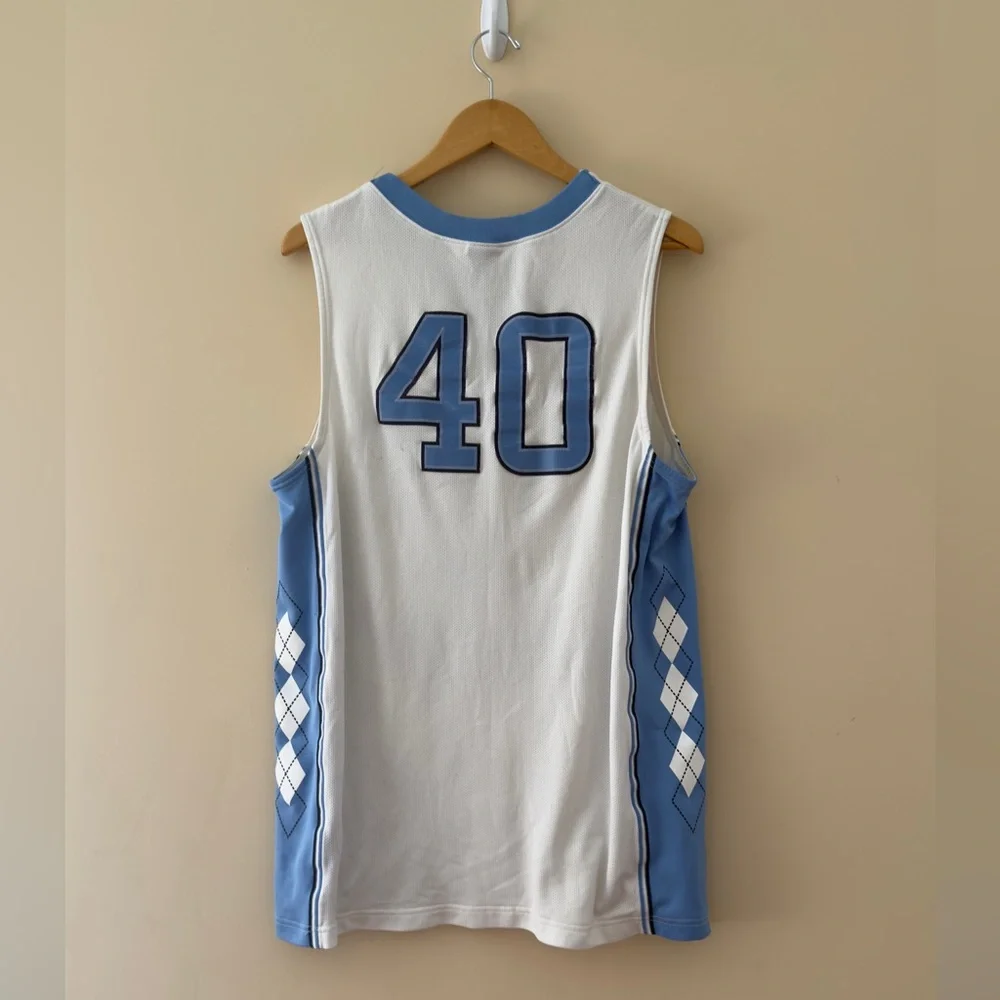 2007-09 North Carolina Tar Heels Copeland #40 Air Jordan Jersey (Home) Sz _Large